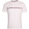 Pánské Tričko Tommy Hilfiger pánské tričko Print YBR bílé