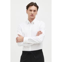 Hugo pánská košile slim s klasickým límcem bílá
