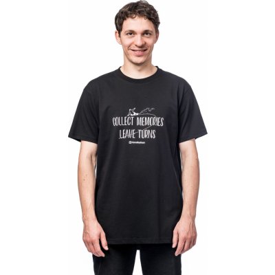 Horsefeathers TURNS T Shirt black – Sleviste.cz