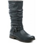 Mustang 15M005200300 navy dámské kozačky – Sleviste.cz