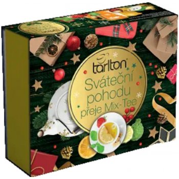 TARLTON kolekce Sváteční Pohoda Assortment Green Tea 60 x 2 g