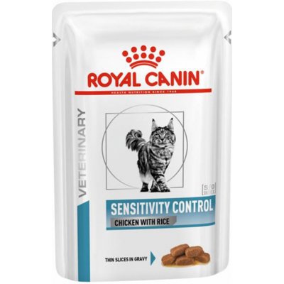 Royal Canin Veterinary Diet Cat Sensitive Chicken 12 x 85 g – Zboží Mobilmania