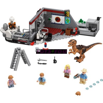 LEGO® Jurassic World 75932 hon na Velociraptora – Zboží Mobilmania