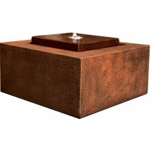 C Fontány Table Basse Corten 86 fontána exteriér/interiér