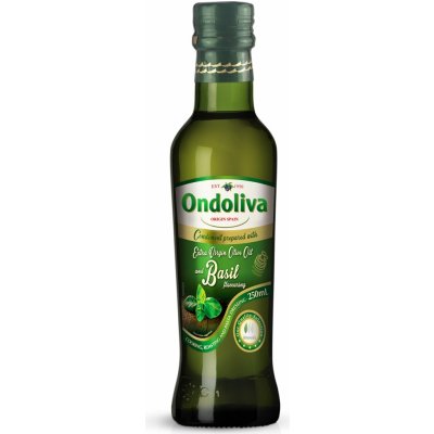 Master Martini Ondoliva olivový olej s příchutí bazalky 0,25 l – Zboží Mobilmania