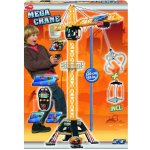 Dickie stavební jeřáb Mega Crane 120 cm na kabel – Zboží Dáma