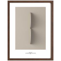 Idealform Poster no. 8 Arched shapes Barva: Smokey taupe, Velikost: 300x400 mm