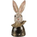 Dekorace busta králík se zlatou patinou 11*11*23 cm – Hledejceny.cz