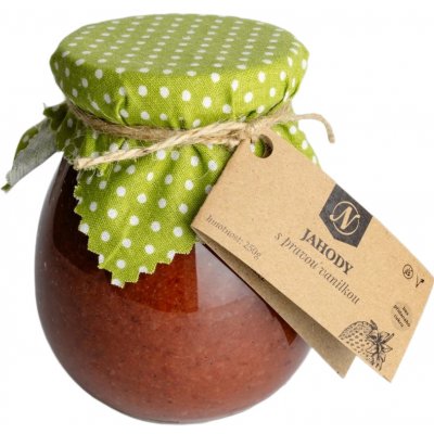 Nikoleta Maria Marmeláda jahody s pravou vanilkou 250 g – Zboží Dáma