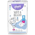 Bella Baby Happy Soft&Delicate 3 Midi 5–9 kg 70 ks – Zboží Dáma