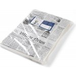 Hendi Pergamenový papír na hranolky a občerstvení, Novinový tisk, 500 ks – Zboží Dáma