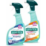 SANYTOL sprej koupelny 500 ml + kuchyně 500 ml – HobbyKompas.cz