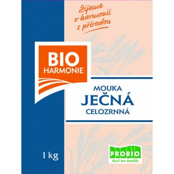 Bioharmonie Celozrnná mouka ječná jemně mletá 1 kg od 22 Kč - Heureka.cz