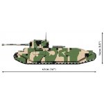 COBI 2544 World War II Britský supertěžký tank TOG2 – Zbozi.Blesk.cz