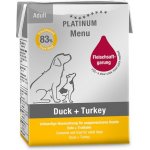 Platinum Natural Menu Adult Duck & Turkey 375 g – Sleviste.cz
