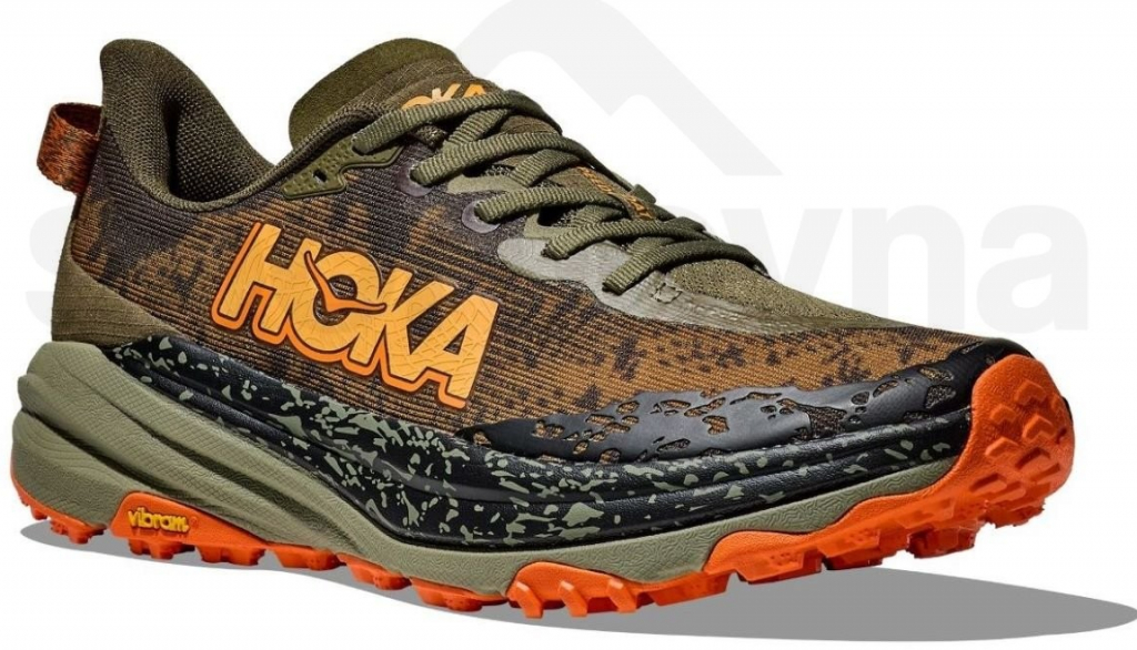 Hoka One One Speedgoat 6 Wide M antique olive / squash