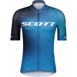 Scott RC Pro s/sl atlantic blue/white krátký rukáv pánský – Sleviste.cz
