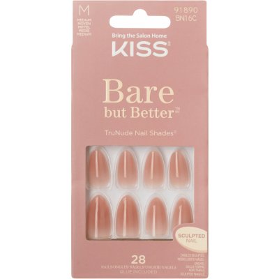 KISS Gelové nehty Bare-But-Better 28 ks – Zboží Dáma