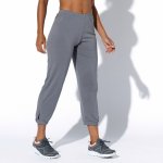 7/8 kalhoty z bio bavlny šedé – Sleviste.cz