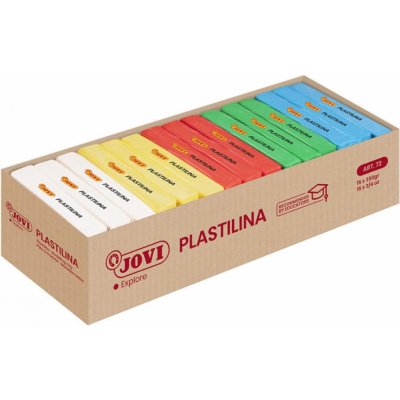 JOVI Plastelína 15x350 g 5 barev – Zbozi.Blesk.cz