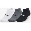 Under Armour Core No Show Socks 3-Pack Black