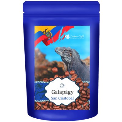 Latino Café ® Káva Galapágy čerstvě pražená 100% arabica zrnková 1 kg – Hledejceny.cz