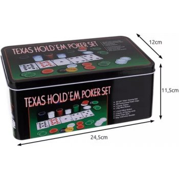 Malatec 23539 Texas Hold’em Poker set