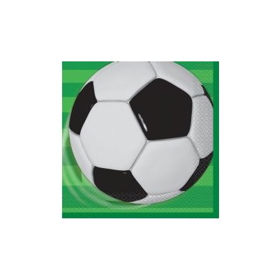 Unique Ubrousky papírové 3D fotbal 16ks 33x33cm – Sleviste.cz
