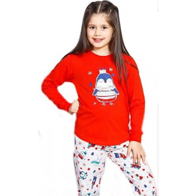 Dětské pyžamo král Tučňák červené – Zbozi.Blesk.cz