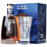 Marama Spiced 40% 0,7 l (dárkové balení 1 sklenice) – Zboží Dáma