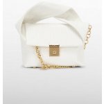 Abel & Lula Kabelka látková s řetízkem bílá – Hledejceny.cz