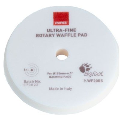 RUPES Waffle Ultra-Fine Polishing Foam Pad for Rotary Polishers 170/180 mm – Zbozi.Blesk.cz