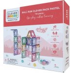 Cleverclixx Kuličkodráha Ball Run Clever Pack Pastel 110ks – Zboží Dáma