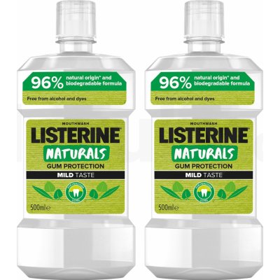 Listerine Naturals Gum Protection Mild Taste 500 ml – Hledejceny.cz