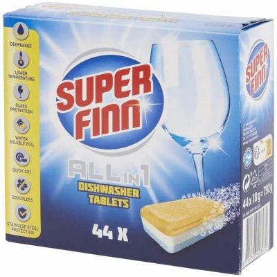 Superfinn Tablety do myčky na nádobí All-in-1 44 ks – Sleviste.cz