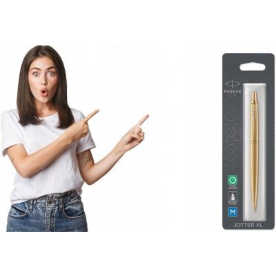 Parker Jotter XL Monochrome Gold GT 1502/1222758 – Zboží Živě