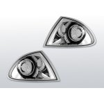 TUNING-TEC, Blinkry přední, BMW E46, 1998->2001, SEDAN/TOURING, CHROME | Zboží Auto