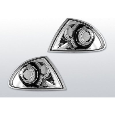 TUNING-TEC, Blinkry přední, BMW E46, 1998->2001, SEDAN/TOURING, CHROME | Zboží Auto