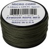 ATwood Rope Padáková šňůra Micro Cord 37,5 m Olive Drab