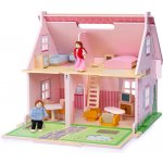 Bigjigs Toys Přenosný růžový s vybavením – Zboží Mobilmania