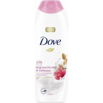 Dove Caring Bath Almond Cream With Hibiscus pěna do koupele 700 ml