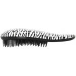 Detangler Professional kartáč na vlasy s rukojetí bílá zebra – Zboží Mobilmania