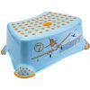 Taburet OKT Dětský taburet v modré barvě s motivem Planes - 40x28x14 cm