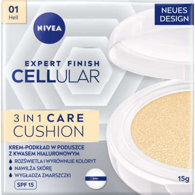Nivea Pečující tónovací krém v houbičce 3 v 1 Cellular 01 Light 15 g – Sleviste.cz