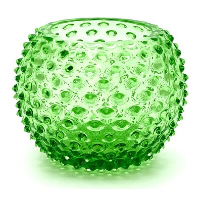 Váza 12cm - Hobnail - Ananas - světle zelená – Hledejceny.cz
