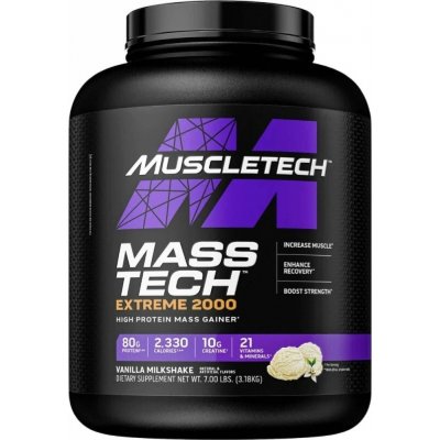 MuscleTech Mass-Tech extreme 2000 2720 g – Sleviste.cz