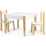 EcoToys sada dětského stolku s židlemi – Zboží Dáma