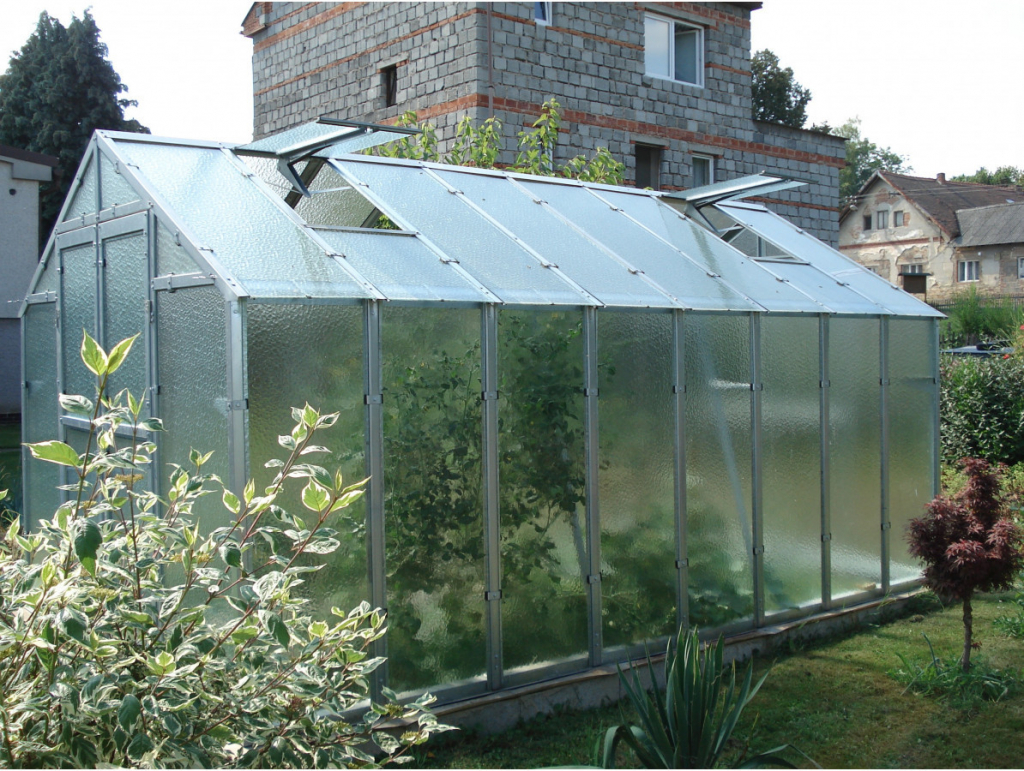 Gutta Gardentec Glass Profi VJ 400 4,06 x 2,49 m sklo 4 mm 100000006