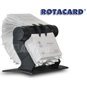 Rotacard vizitkář rotační černý