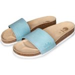 Vlnka dámské korkové anatomické nazouváky trepky modrá – Zboží Dáma